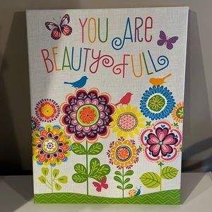 Target Oopsy Daisy Canvas Wall Decor